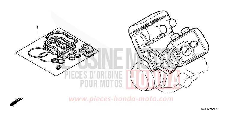 DICHTUNG SATZ A von Pan-European ABS SIENA GOLD METALLIC (Y158) von 1999